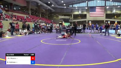 106 lbs Cons. Round 3 - Maddox Moore, OK vs Bentley Holmes, NE