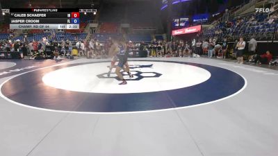 132 lbs Champ. Rd Of 64 - Caleb Schaefer, IN vs Jasper Croom, FL