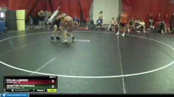 170 lbs Quarterfinals (8 Team) - Dylan Laberee, Clear Lake vs Quinton McDonald, Onconto Falls