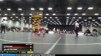 58 lbs Cons. Semi - Tyton Ray, OK vs Miller Williams, AZ