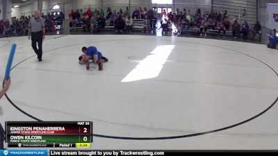 30 lbs Round 3 - Owen Kilcoin, Pierce Youth Wrestling vs Kingston Penaherrera, Junior Titans Wrestling Club