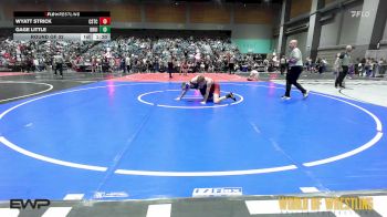 120 lbs Round Of 32 - Wyatt Strick, CircleS Training Center vs Gage Little, Bruin Elite