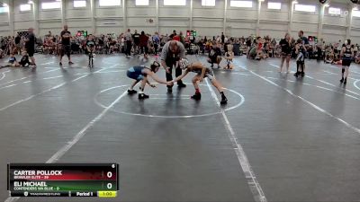 60 lbs Round 2 (8 Team) - Carter Pollock, Brawler Elite vs Eli Michael, Contenders WA Blue