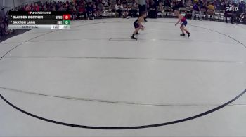 17 lbs Semifinal - Daxton Lang, Gering Wrestling Club vs Blayden Bortner, Medicine Valley Wrestling Club
