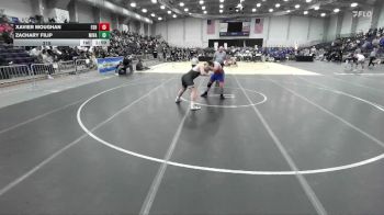 215 lbs Round 3 (3 Team) - Zachary Filip, Minisink Valley vs Xavier Moughan, Fairport Sr HS