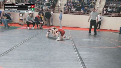 65_B lbs Round Of 64 - Mason Cramer, Newport vs Sawyer Small, Marion Center