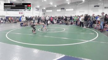 85 lbs Quarterfinal - Ghassan Kash, Rogue Wrestling Club-MS vs Rj Scott, Phoenix Wrestling Club Blue-MS