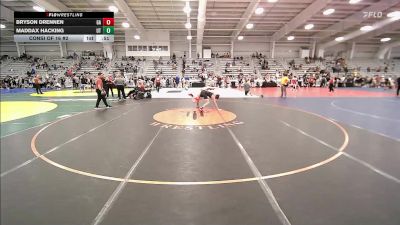 120 lbs Consi Of 16 #2 - Bryson Drennen, GA vs Maddax Hacking, UT