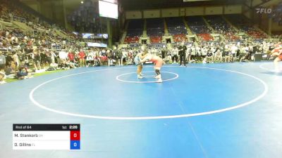 220 lbs Rnd Of 64 - Mark Stankorb, Ohio vs Darian Gillins, Florida