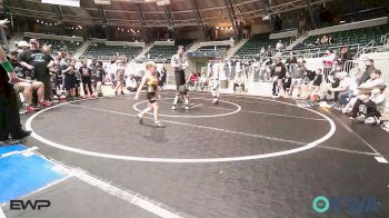 43 lbs Rr Rnd 5 - Rhett Soetaert, Oklahoma Strong-Blue 9U vs Brooks Crain, Keystone Kids Wrestling Club
