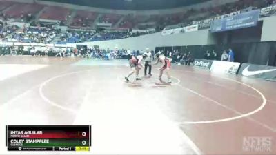 6A-220 lbs Cons. Round 4 - Imyas Aguilar, North Salem vs Colby Stampflee, Glencoe