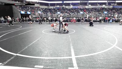 92 lbs Round Of 16 - Jase Nierman, Highland Junior Bulldogs vs Thomas Steinkirchner, SlyFox