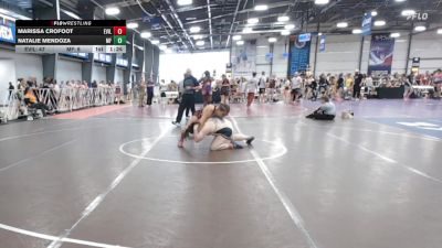 185 lbs Rr Rnd 3 - Marissa Crofoot, Evil Empire vs Natalie Mendoza, MF Angels