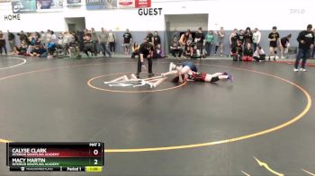 148 lbs Round 2 - Calyse Clark, Interior Grappling Academy vs Macy Martin, Interior Grappling Academy