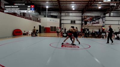 72 kg Cons. Round 4 - Joshua Palacio, Air Force Regional Training Center vs David Burchett, Basement Brawlers Wrestling Club