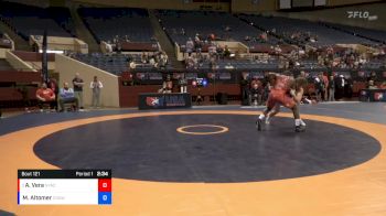 97 lbs Quarterfinal - Alan Vera, New York Athletic Club vs Michael Altomer, Curby 3 Style Wrestling Club