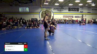 JV-36 lbs Round 3 - Derek Roos, Benton Community vs Jayven Roberts, East Marshall/GMG