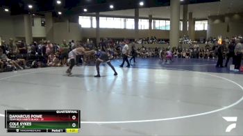 175 lbs Quarters & 3rd Wb (32 Team) - Damarcus Powe, Team Rich Habits Black vs Cole Sykes, TNWA #1