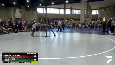 175 lbs Quarters & 3rd Wb (32 Team) - Damarcus Powe, Team Rich Habits Black vs Cole Sykes, TNWA #1