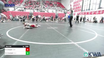 64 lbs Rr Rnd 1 - Ace Draper, Lions Wrestling Academy vs David Crocket, Tecumseh Youth Wrestling