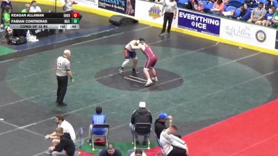 192 lbs Consi Of 32 #2 - Keagan Allaman, Dubois vs Fabian Contreras, Hazleton