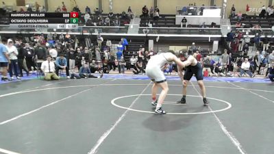 175 lbs Quarterfinal - Harrison Muller, Danbury vs Octavio DeOliveira, Saint John's Prep