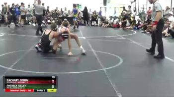 132 lbs Semis (4 Team) - Patrick Kelly, PA Alliance Blue vs Zachary Gerby, U2 Upstate Uprising