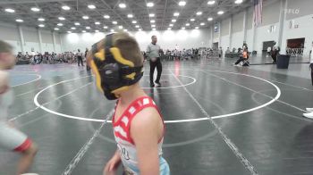 60 lbs Rr Rnd 1 - Jack Sanders, Mat Assassins Red - EL vs Cadby Brown, Team RJN Green - EL