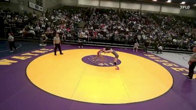 6A 105 lbs Quarterfinal - Isabella Munton, Cedar Valley vs Parker Peterson, Cedar Valley