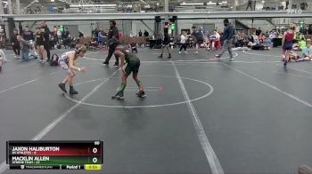 60 lbs Finals (2 Team) - Jaxon Haliburton, 84 Athletes vs Macklin Allen, Xtreme Team