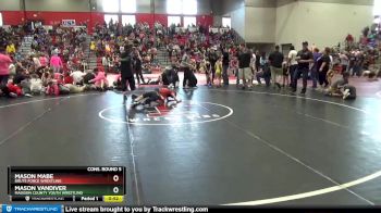 65 lbs Cons. Round 5 - Mason Mabe, Brute Force Wrestling vs Mason Vandiver, Madison County Youth Wrestling