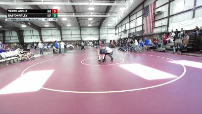 120 lbs Round 4 (8 Team) - Easton Utley, Richfield vs Travis Angus, Uintah B