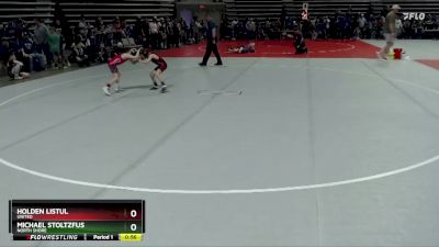 54 lbs 3rd Place Match - Michael Stoltzfus, North Shore vs Holden Listul, UNITED