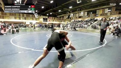175 lbs Cons. Round 4 - Braden Sherman, Chapparal vs Dominic Sampson, Murrieta Valley
