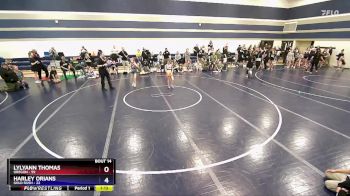 62 lbs Round 5 (6 Team) - Lylyann Thomas, Oregon vs Harley Orians, Gold Rush