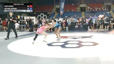105 lbs Cons. Sub-rd Of 16 - Skye Price, Ohio vs Blythe Letters, Pennsylvania