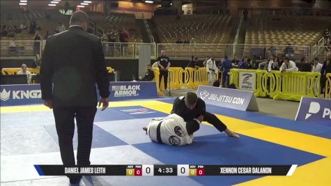 Xennon Cesar Dalanon vs Daniel James Leith 2025 Pan Jiu Jitsu IBJJF Championship