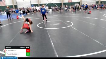 113-120 lbs Quarterfinal - Francisco Juan Lucas, Madison vs Deaundrey Holmes, Sutherland Youth Wrestling