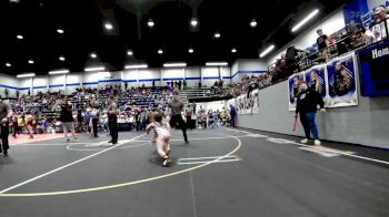 62 lbs Rr Rnd 3 - Emmeline Bowerman, Sulphur Youth Wrestling Club vs Amelia Morris, Piedmont