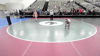 134-H lbs Round Of 16 - Michael Berube, Long Beach vs Charlie Hogan, Upper Moreland