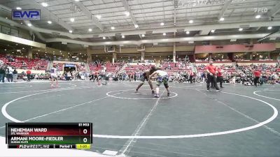 190 lbs Semifinal - Armani Moore-Fiedler, Duran Elite vs Nehemiah Ward, STL Warrior