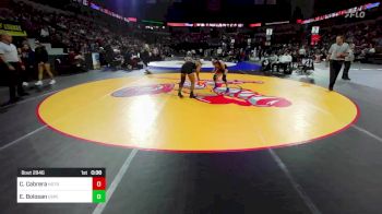 121 lbs Consi Of 4 - Clarissa Cabrera, Notre Dame vs Emarie Bolosan, Esperanza