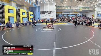 126 lbs Cons. Round 1 - Gavin Booz, Concord vs Donald Smith, Smyrna H S