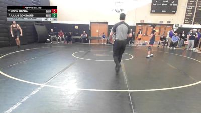 126 lbs Consi Of 4 - Kevin Uzcha, Danbury vs Julius Gonzales, New Britain