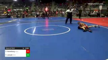 88 lbs Consolation - Tyler Haneborg, Midwest Destroyers vs Talon Locust, Brushy WC