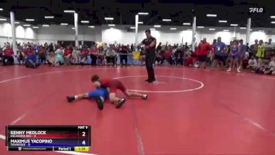 102 lbs Placement Matches (8 Team) - Kenny Medlock, Oklahoma Red vs Maximus Yacopino, Tennessee
