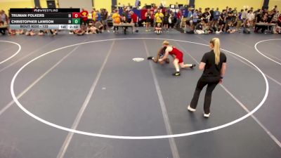 132 lbs Cons. Round 2 - Truman Folkers, IA vs Christopher Lawson, IA