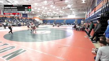 184 lbs Cons. Round 2 - McCaden Skeens, Mount St. Joseph University vs Patrick Gordon, Wilkes University