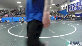 160-HWT lbs Rr Rnd 1 - Kyle Barnett, Morris Wrestling Association vs Kenzie Church, Skiatook Youth Wrestling