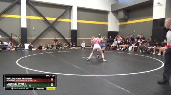 112 lbs Round 4 (16 Team) - Lauren Whitt, Female Elite Wrestling vs Mackenzie Martin, Nebraska Wrestling Academy